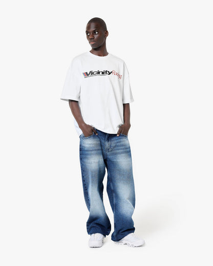 RACING TEE WHITE - VICINITY