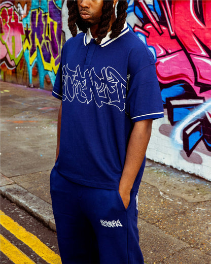 GRAFFITI POLO BLUE