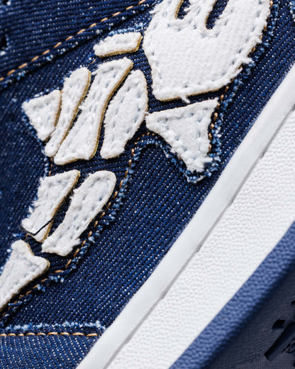 AKIMBO LOWS "SELVEDGE DENIM BLUE"