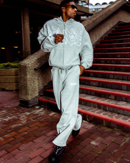 GRAFFITI JOGGER GREY MELANGE