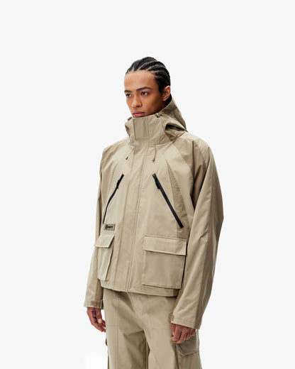 TRAIL WINDBREAKER BROWN