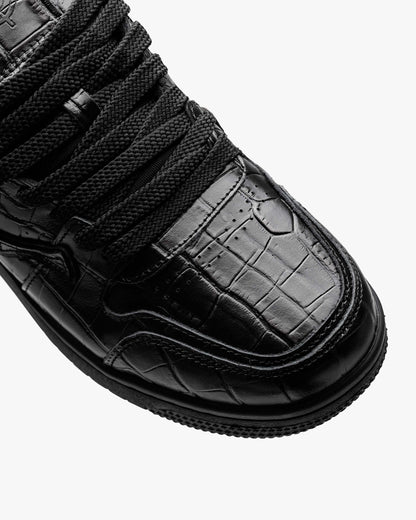AKIMBO LOWS "BLACK CROCO"