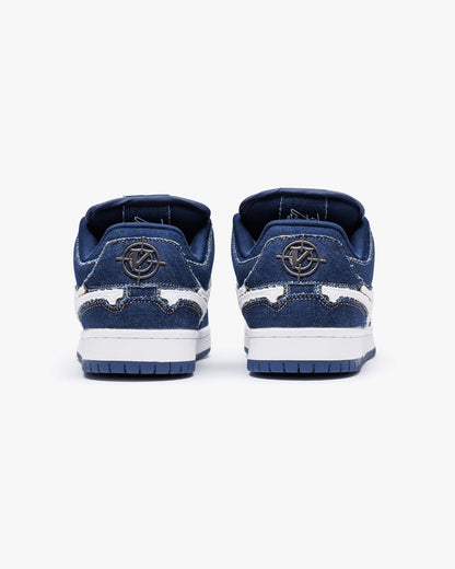 AKIMBO LOWS "SELVEDGE DENIM BLUE"