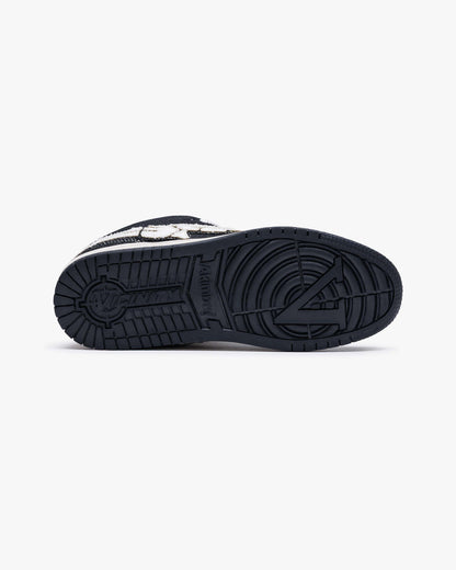 AKIMBO LOWS "SELVEDGE DENIM BLACK"