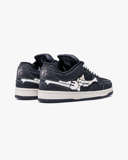 AKIMBO LOWS "SELVEDGE DENIM BLACK"