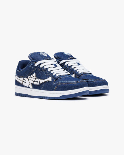 AKIMBO LOWS "SELVEDGE DENIM BLUE"