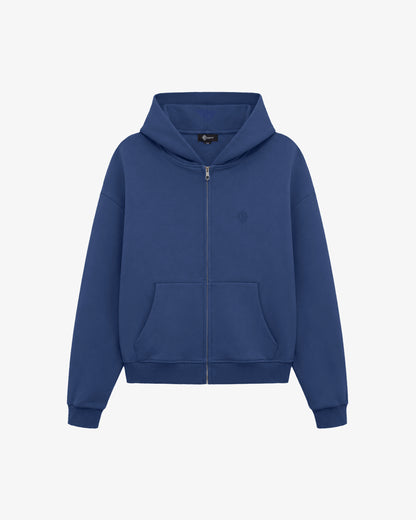 SOFTS ZIP-HOODIE NAVY