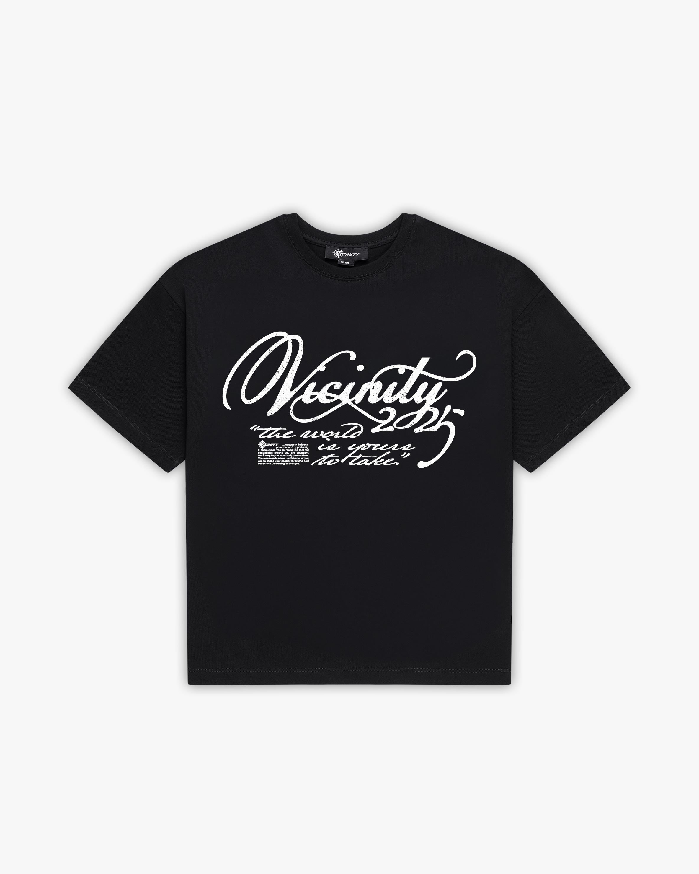 SPLATTER TEE BLACK – VICINITY