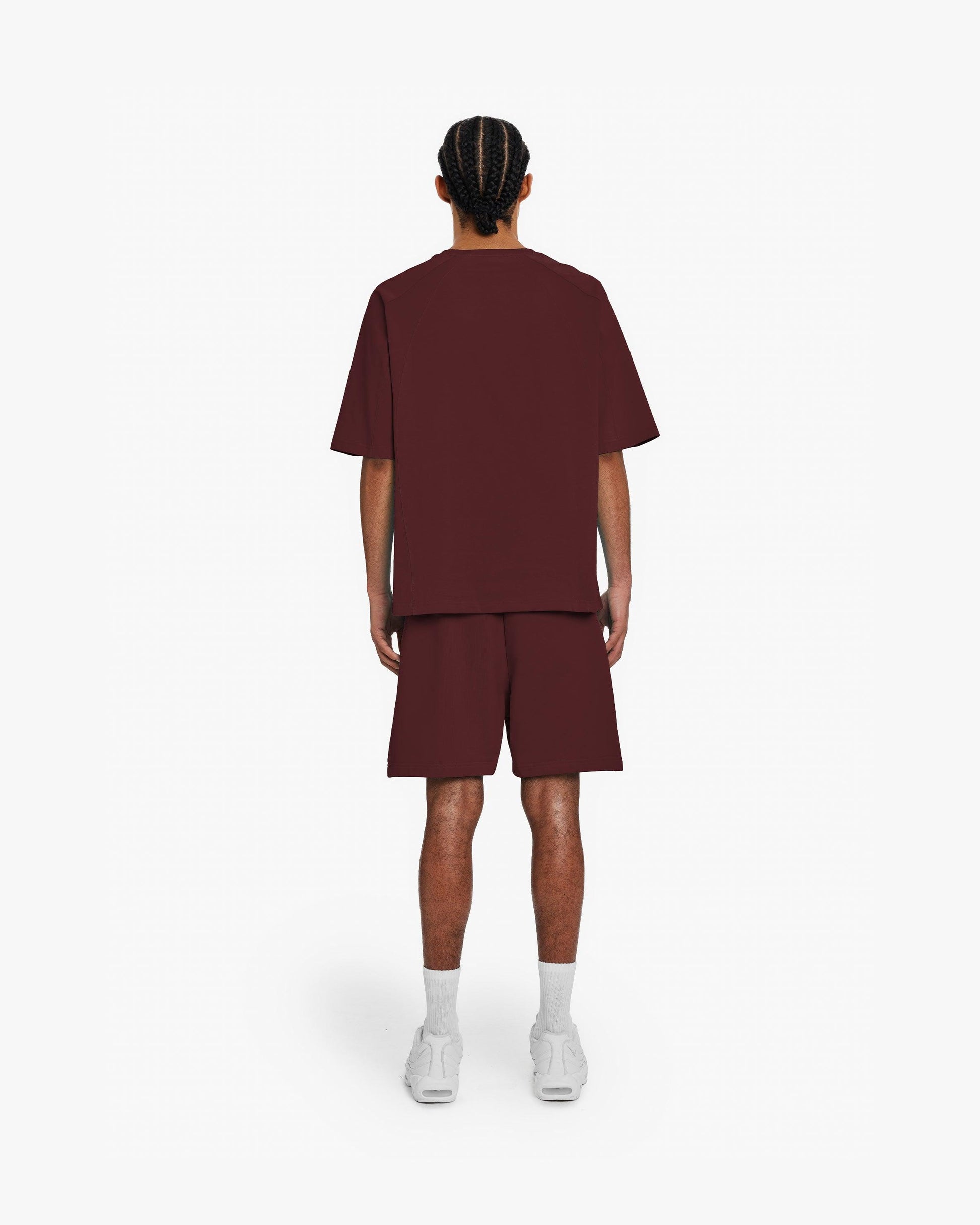 T-SHIRT WINE RED - VICINITY