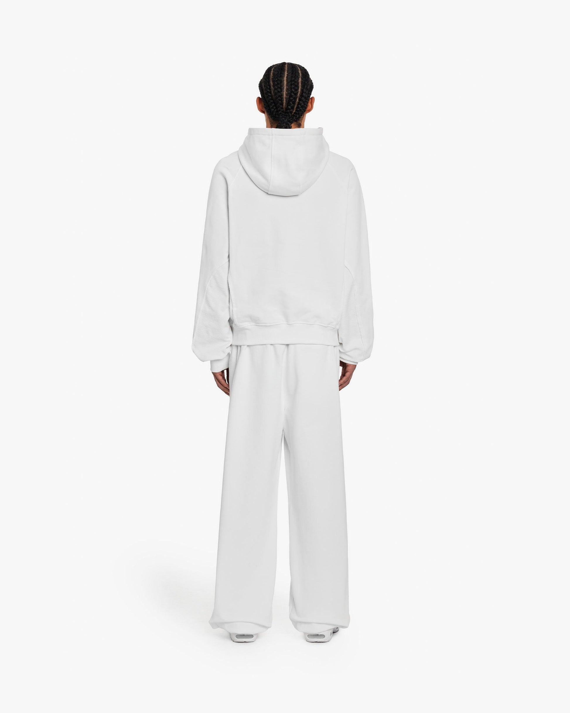 INSIDE OUT HOODIE WHITE - VICINITY