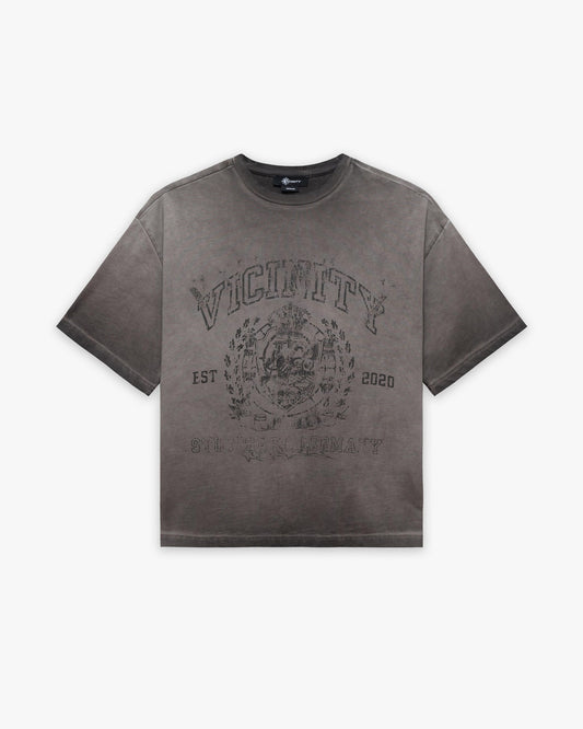 EMBLEM TEE BROWN