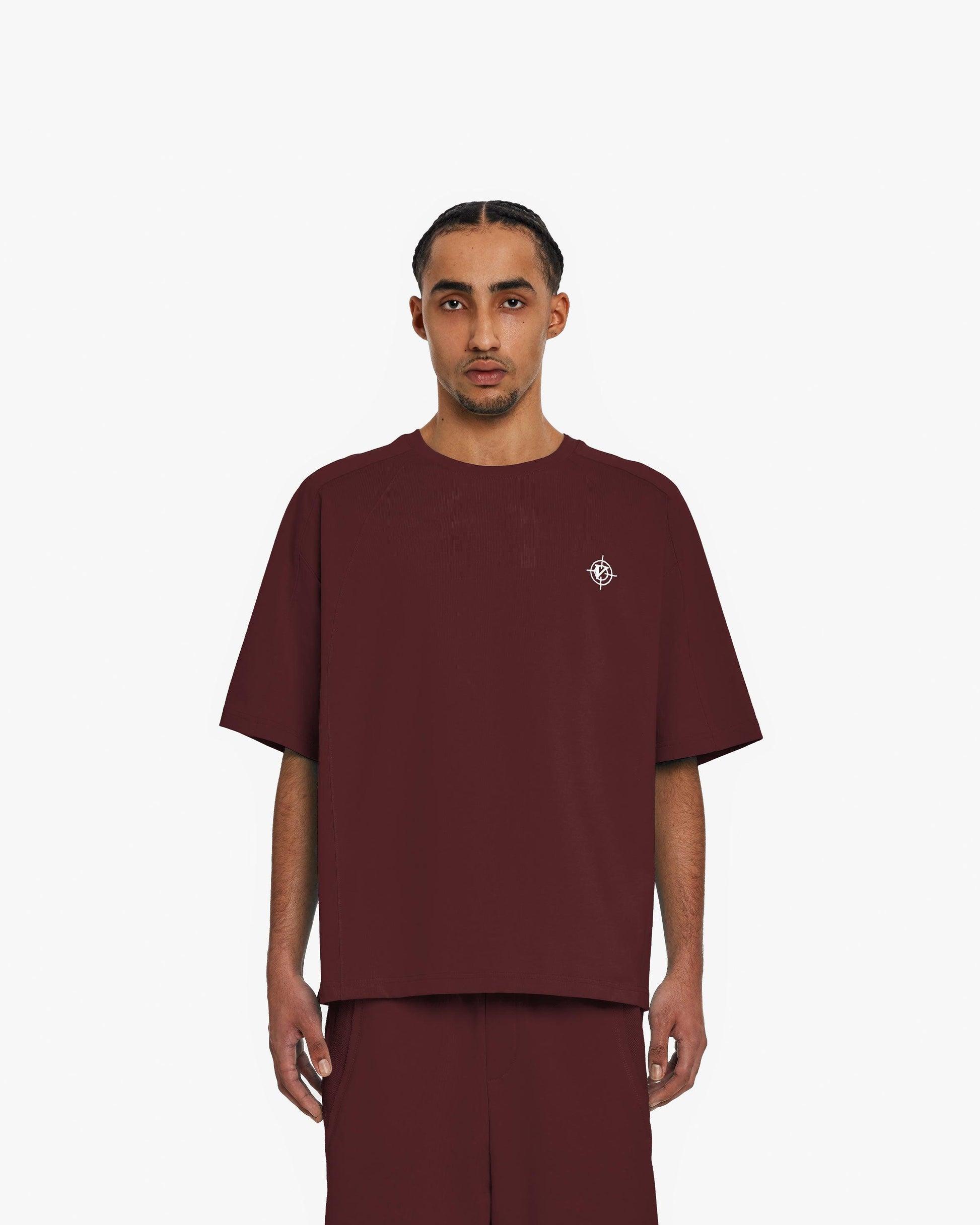 T-SHIRT WINE RED - VICINITY