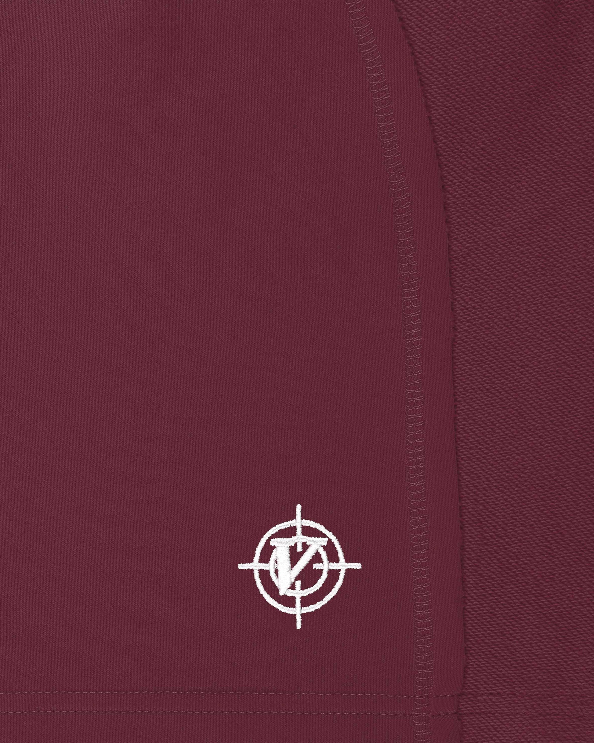 INSIDE OUT SHORTS WINE RED - VICINITY