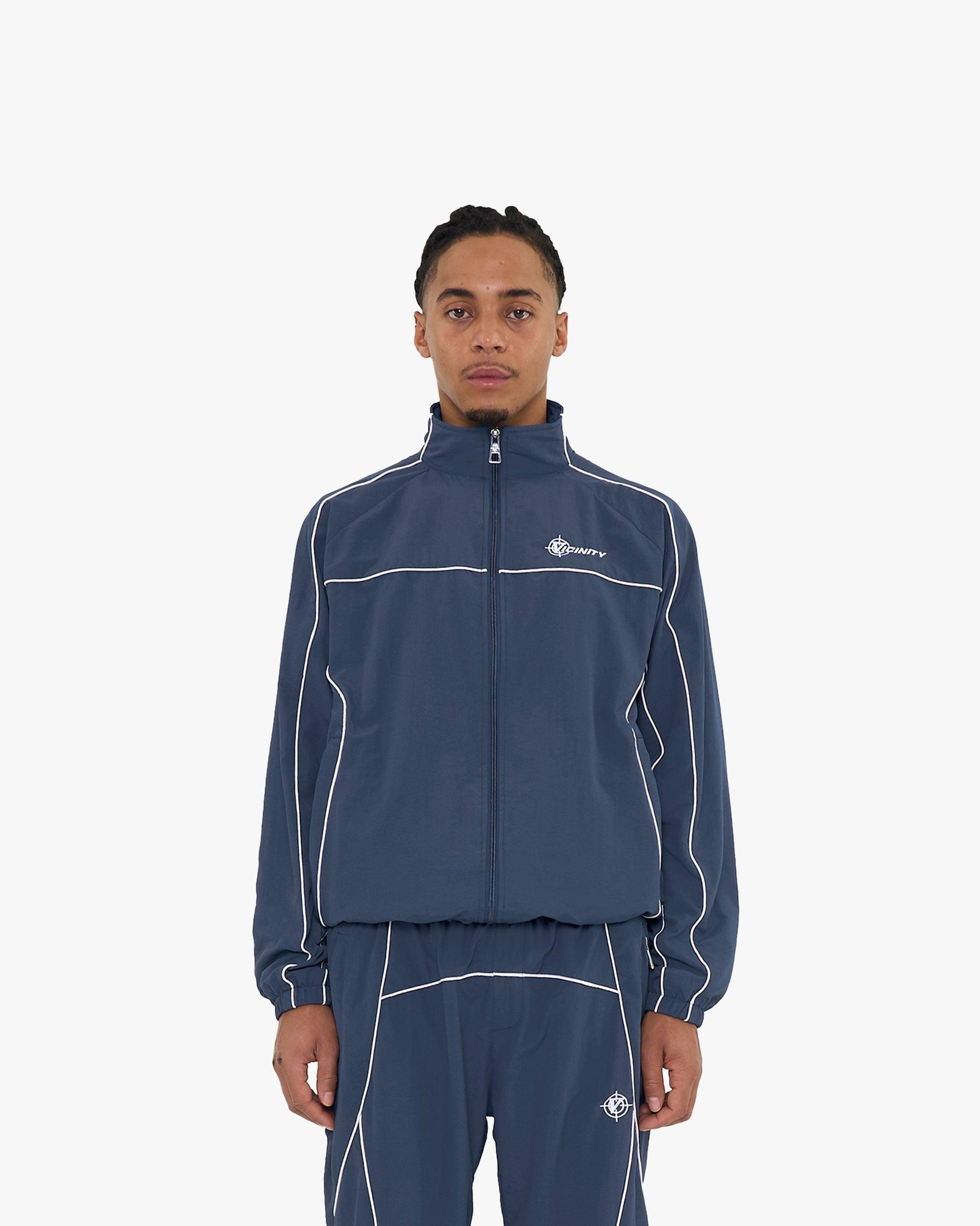 TRACK JACKET DARK BLUE - VICINITY