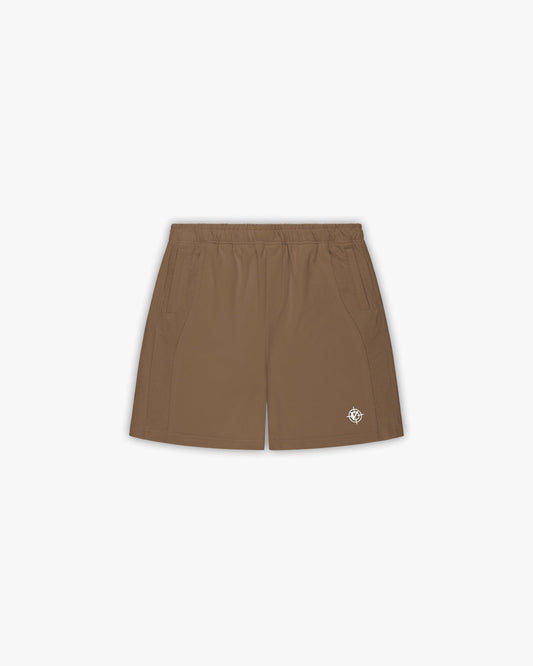 INSIDE OUT SHORTS CHOCOLATE BROWN - VICINITY