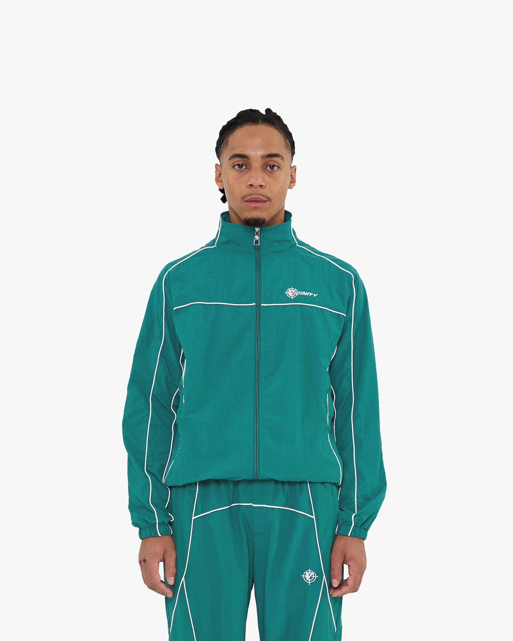 TRACK JACKET GREEN - VICINITY