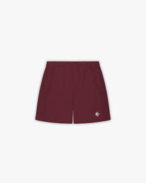 INSIDE OUT SHORTS WINE RED