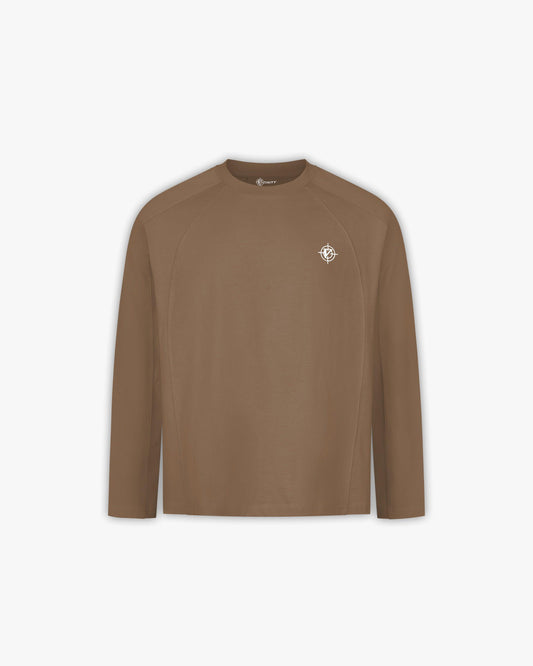 LONGSLEEVE CHOCOLATE BROWN - VICINITY