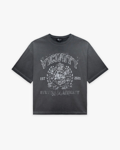 EMBLEM TEE ANTHRACITE