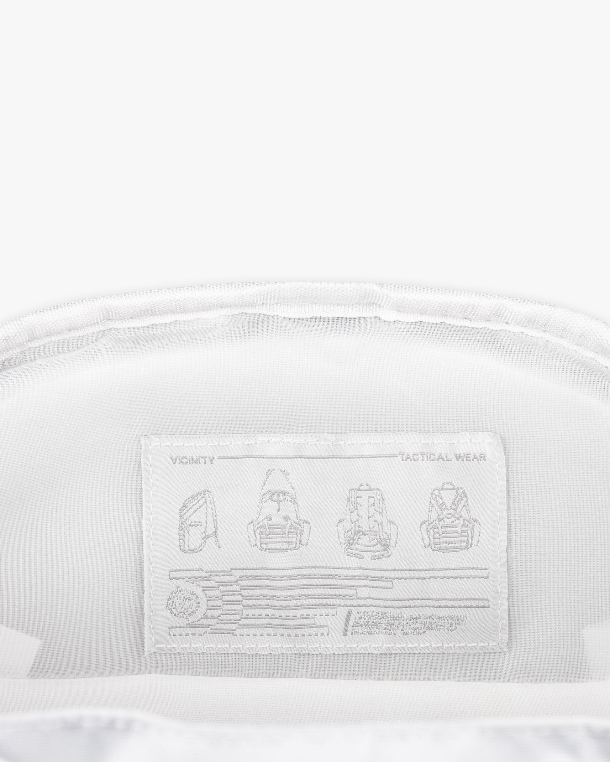 X BACKPACK WHITE - VICINITY