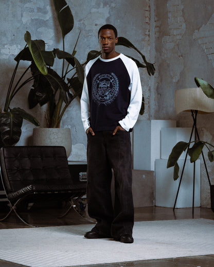 HALL OF FAME LONGSLEEVE BLUE/GREY