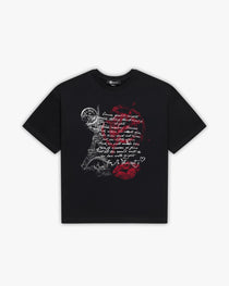 LOVE LETTER TEE BLACK