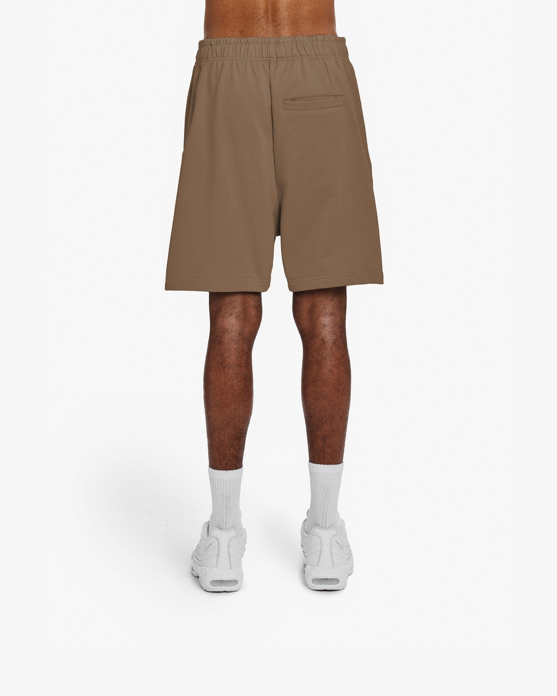 INSIDE OUT SHORTS CHOCOLATE BROWN - VICINITY