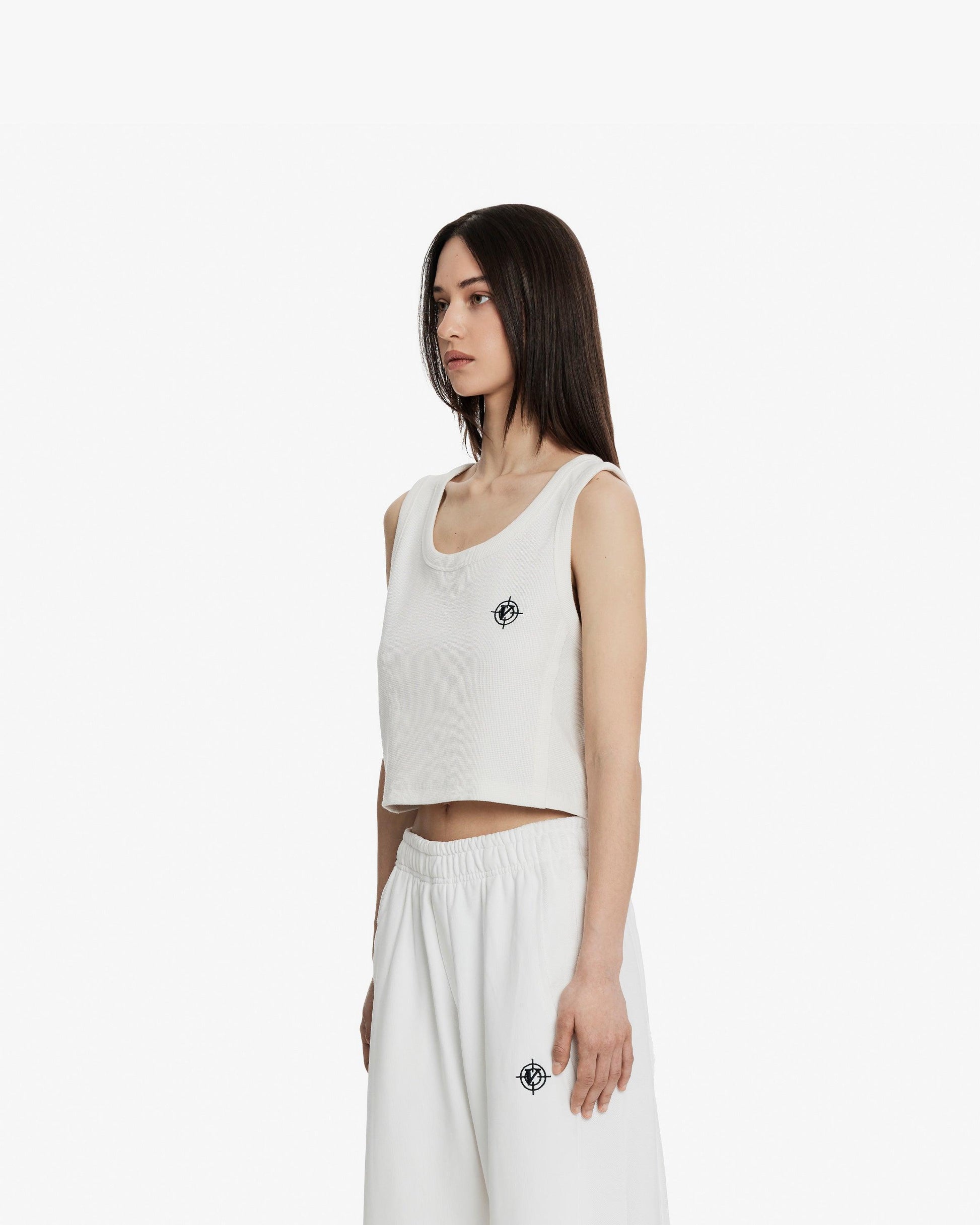 CROP TANKTOP DOUBLE PACK (BLACK & WHITE) - VICINITY