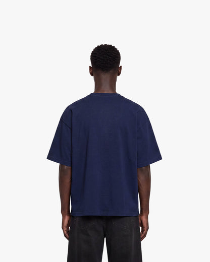 PASSPORT TEE WASHED BLUE