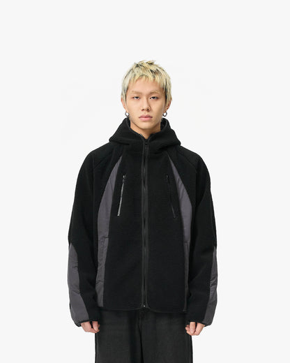 TRAIL FLEECE JACKET BLACK