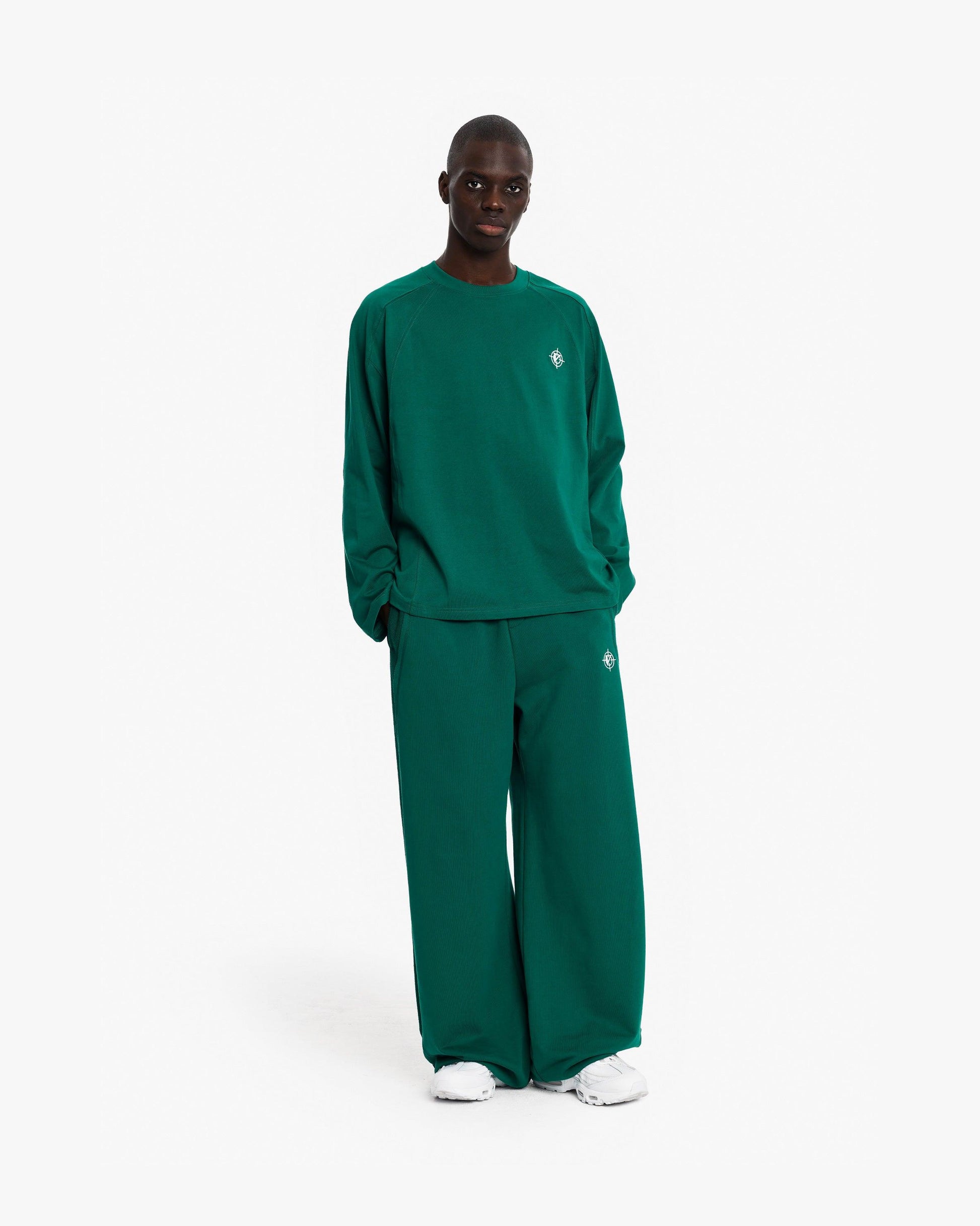 LONGSLEEVE FORREST GREEN - VICINITY