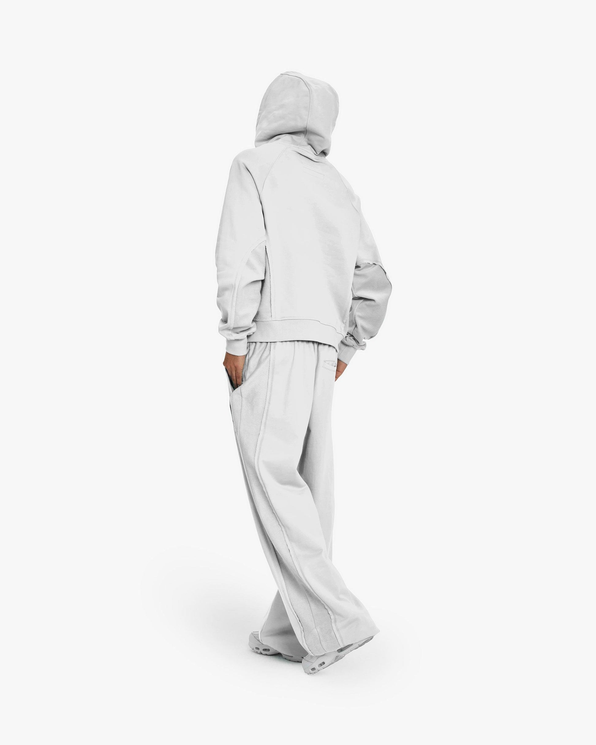 INSIDE OUT HOODIE LIGHT GREY - VICINITY