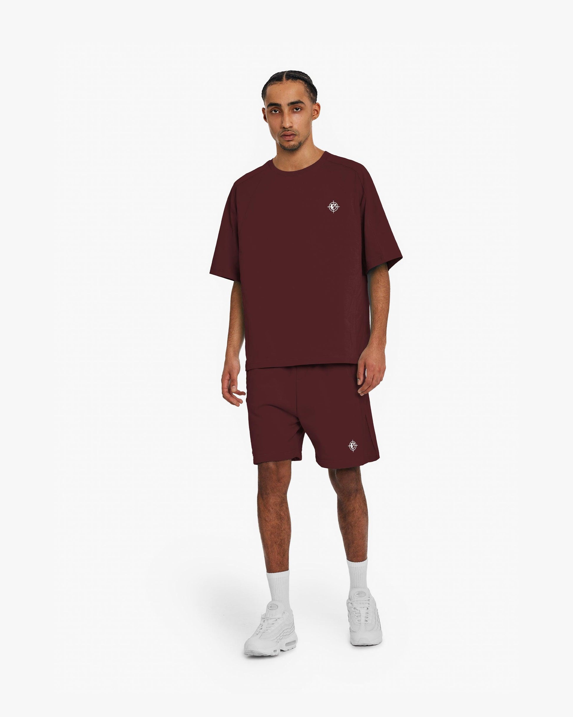 T-SHIRT WINE RED - VICINITY