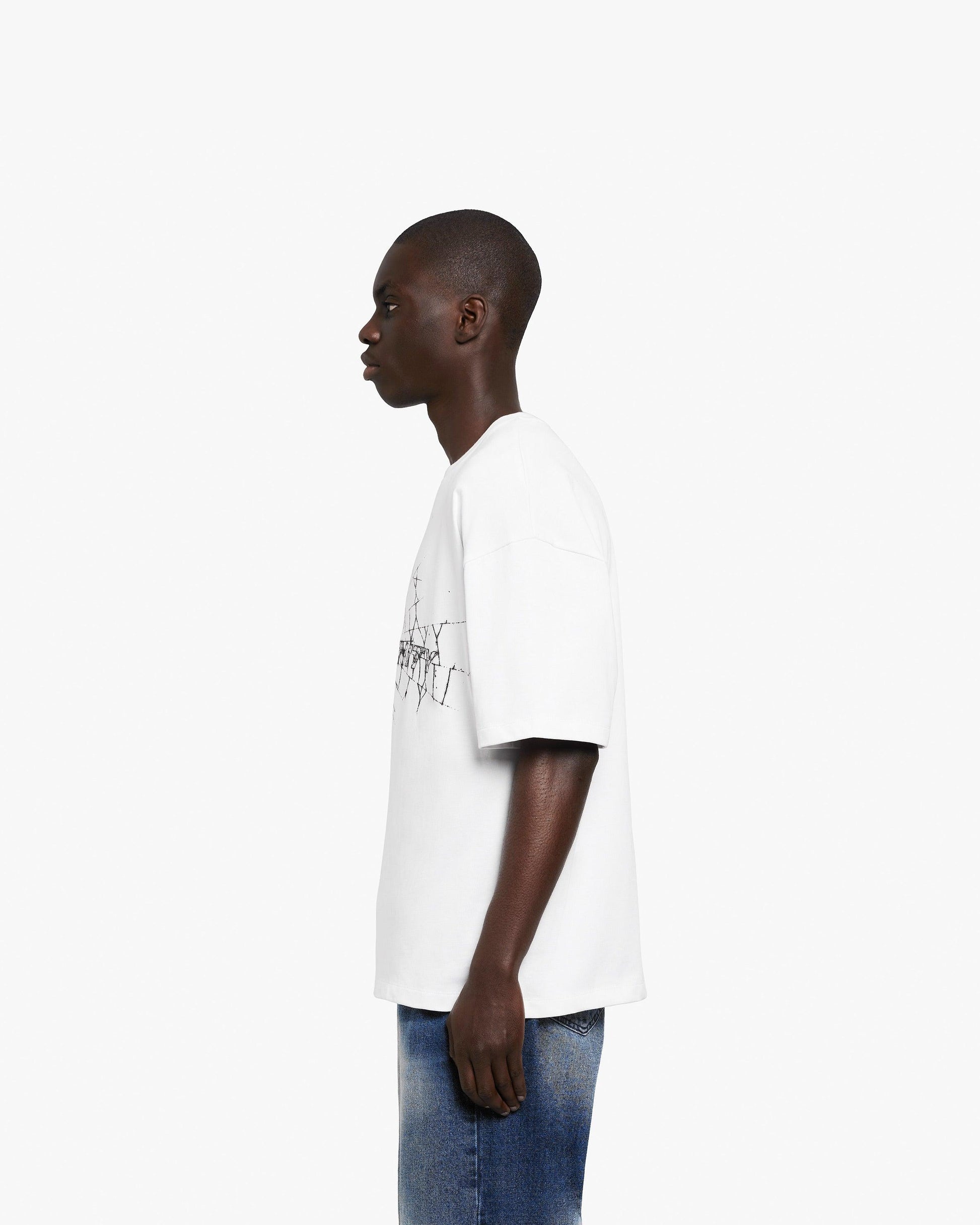 WEB LOGO TEE WHITE - VICINITY