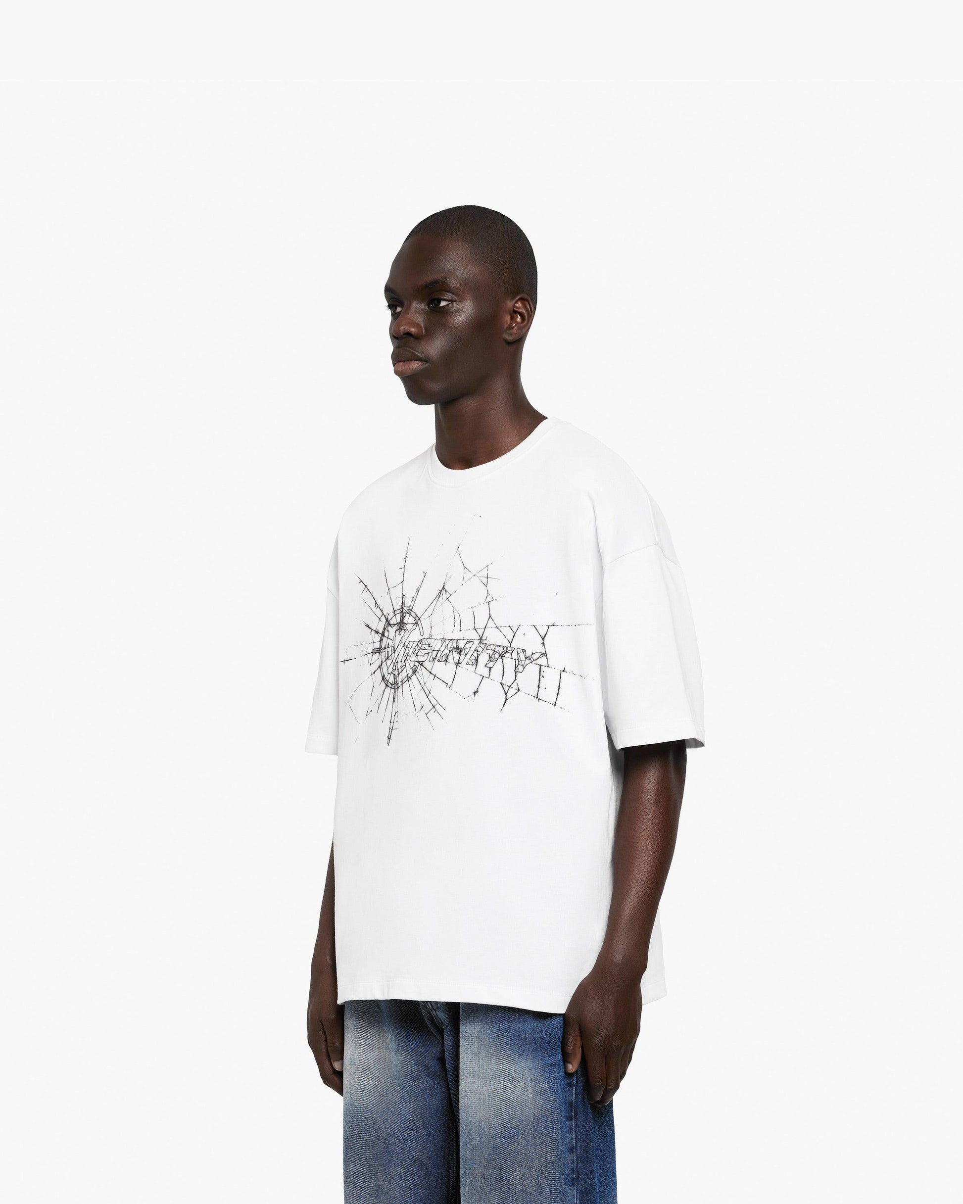 WEB LOGO TEE WHITE - VICINITY