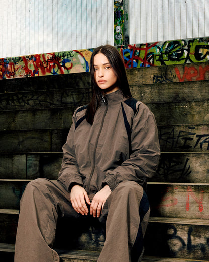 TRACK PANTS V3 MOCHA BLACK