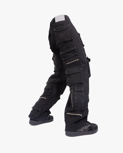 420 CARGOPANTS BLACK - VICINITY