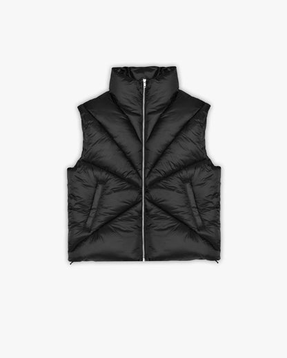 X-PUFFER VEST BLACK - VICINITY