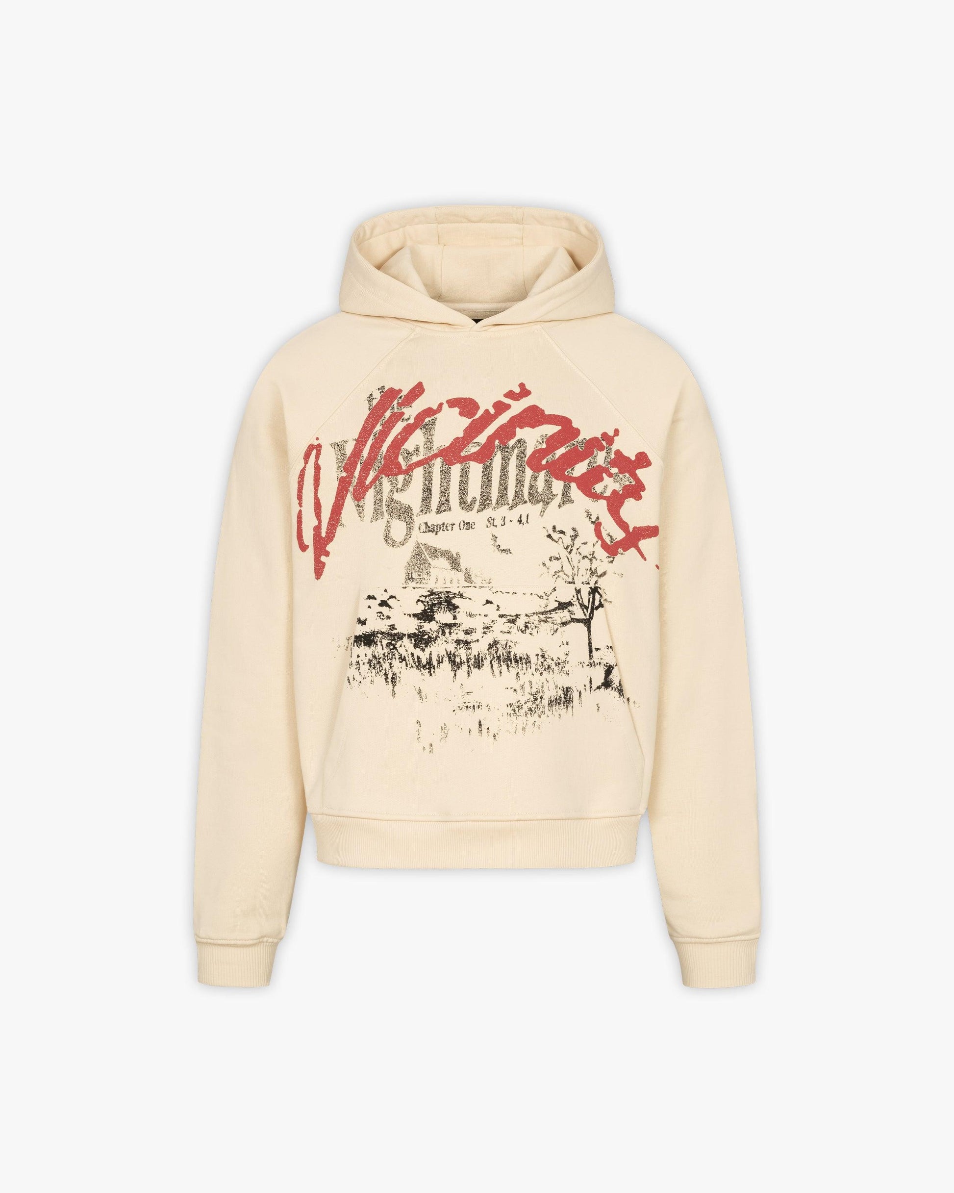 NIGHTMARE HOODIE BEIGE - VICINITY