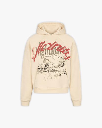 NIGHTMARE HOODIE BEIGE - VICINITY