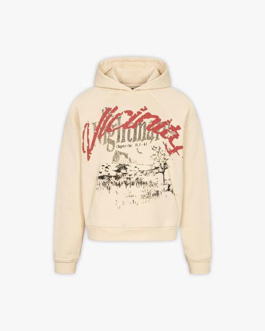 NIGHTMARE HOODIE BEIGE - VICINITY