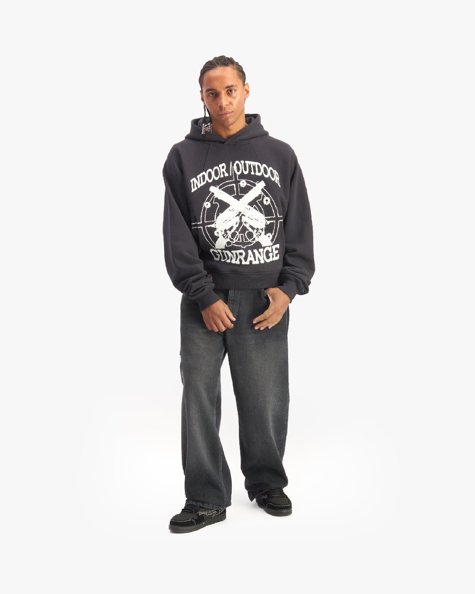 AKIMBO HOODIE DARK GREY - VICINITY