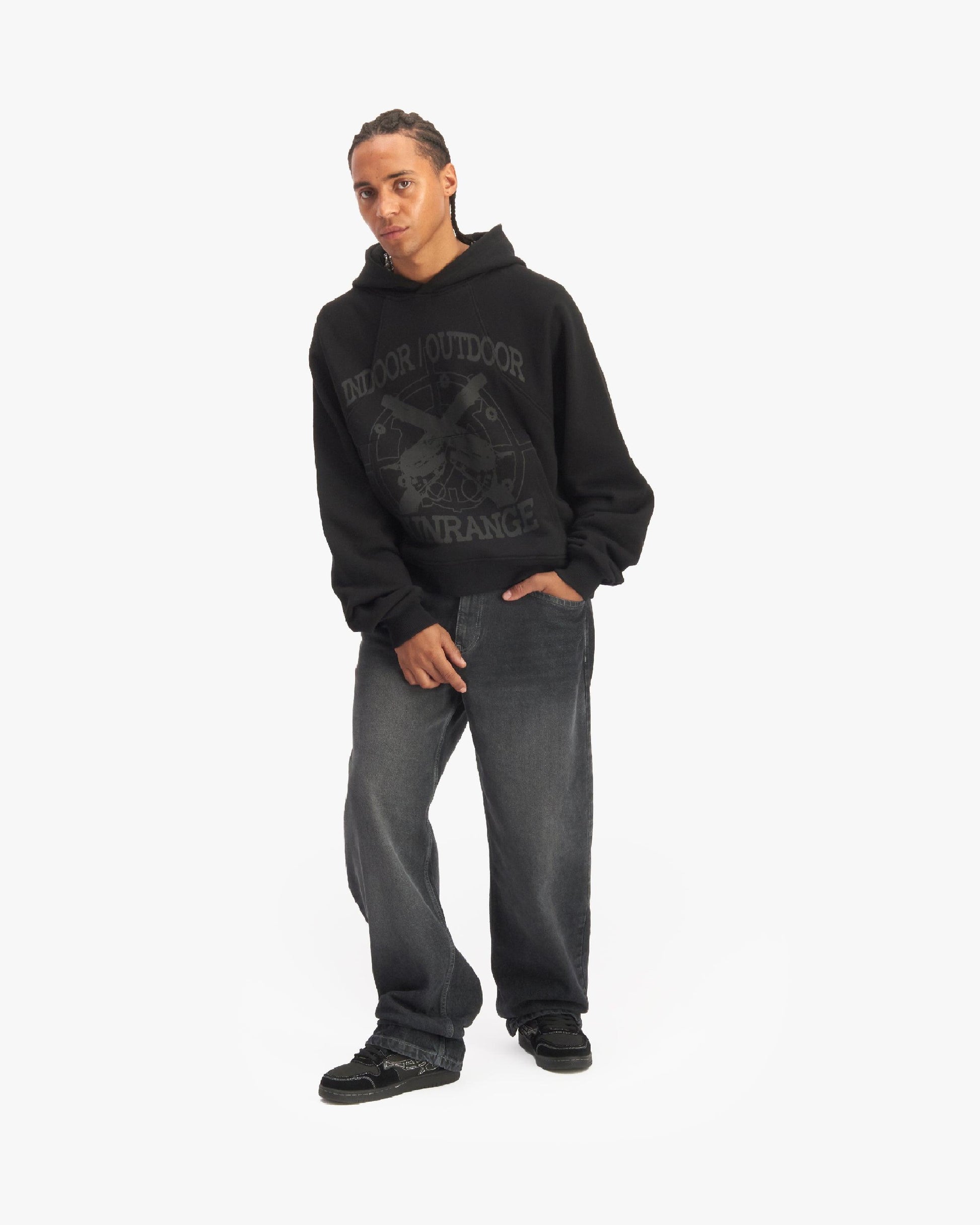 AKIMBO HOODIE BLACK - VICINITY