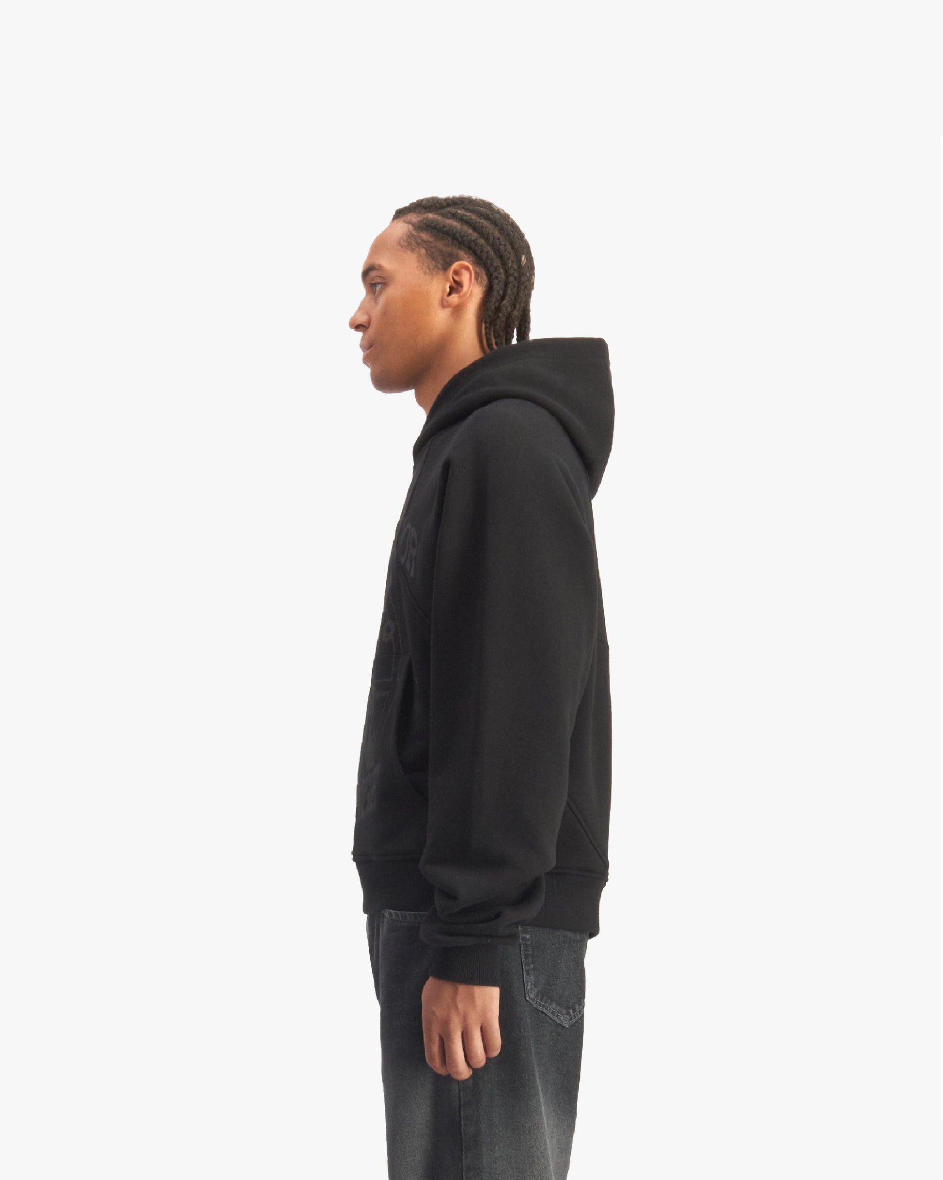 AKIMBO HOODIE BLACK - VICINITY