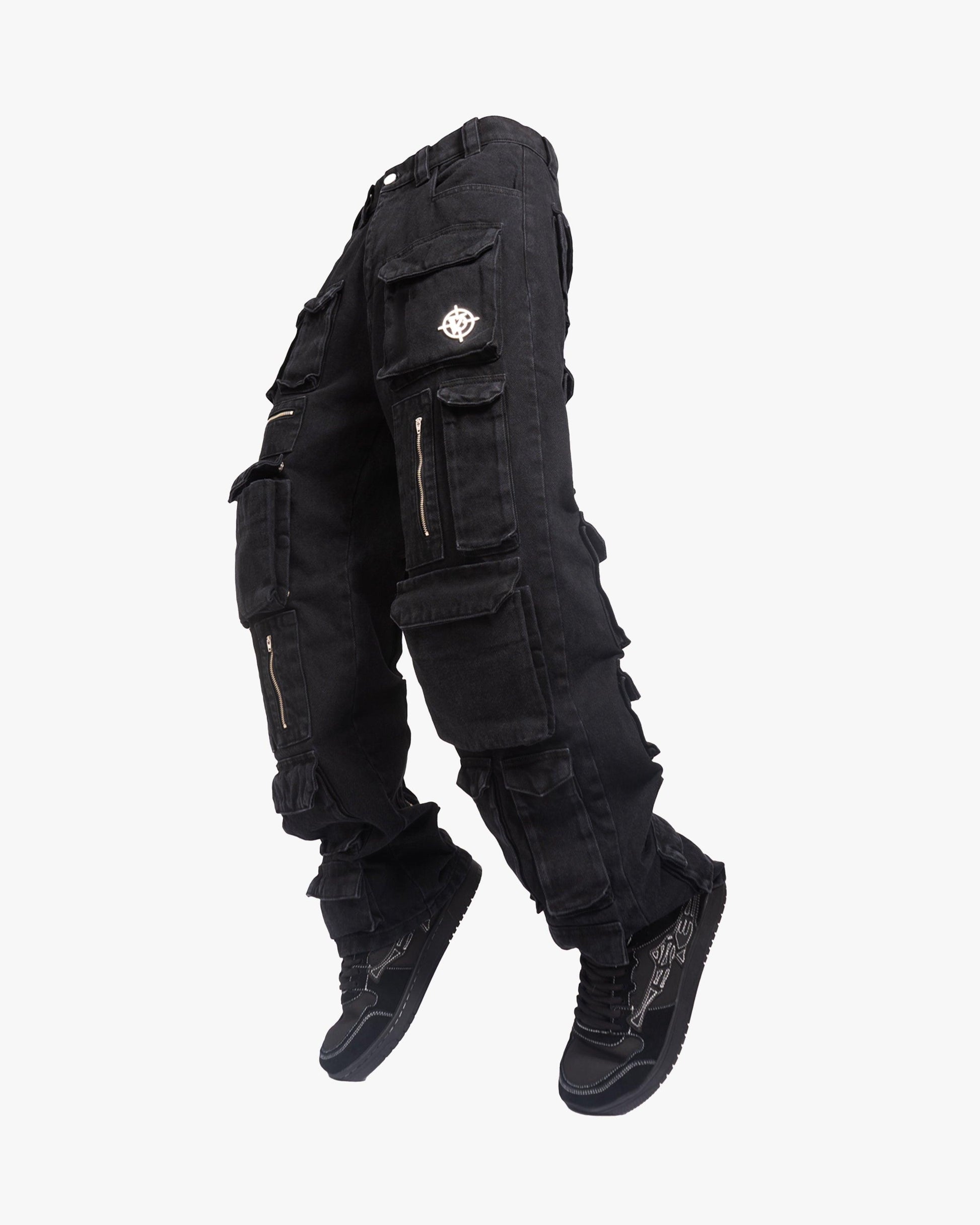 420 CARGOPANTS BLACK - VICINITY