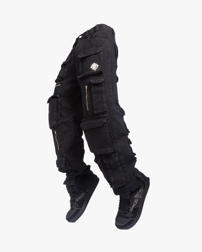 420 CARGOPANTS BLACK - VICINITY