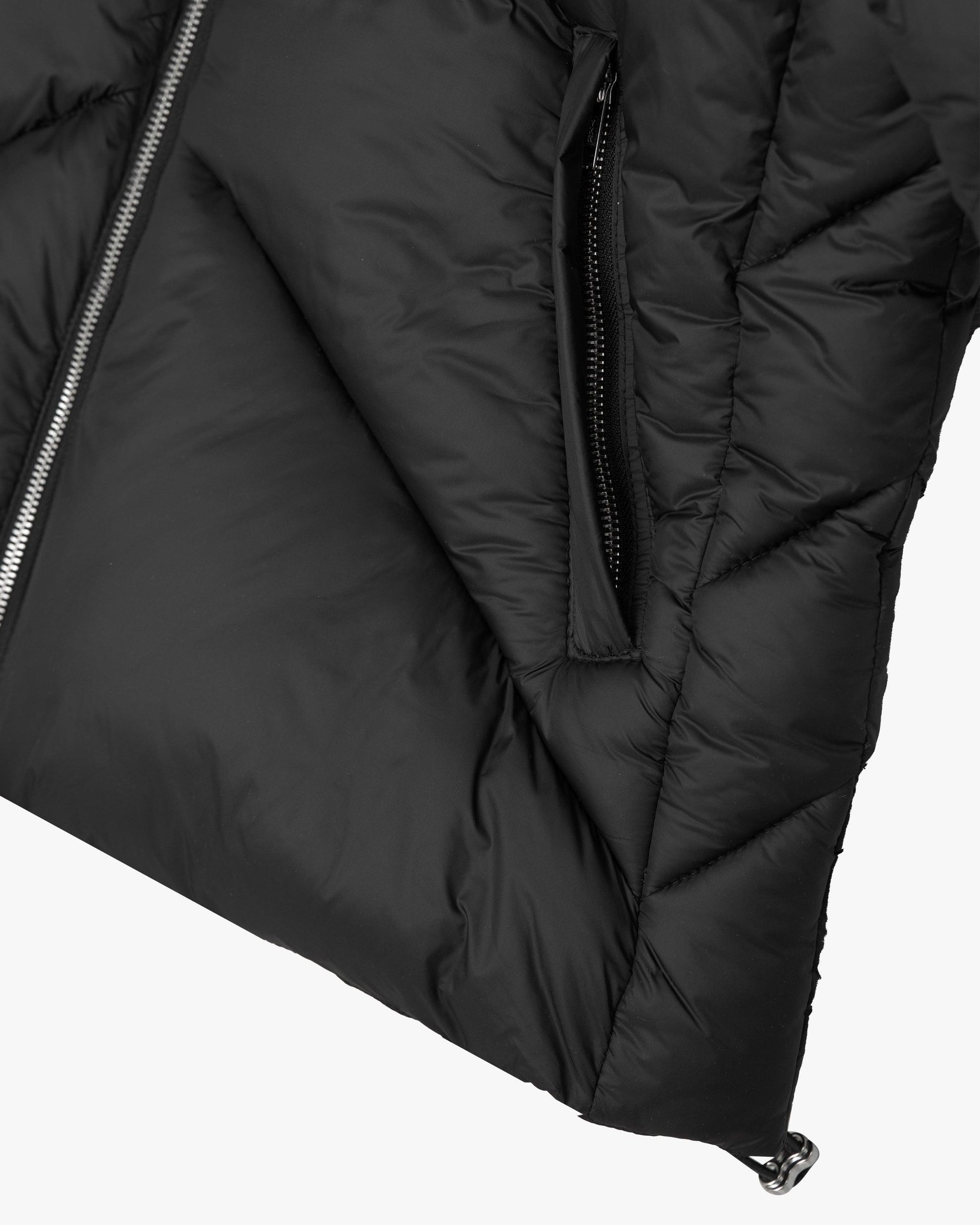 X-PUFFER VEST BLACK - VICINITY