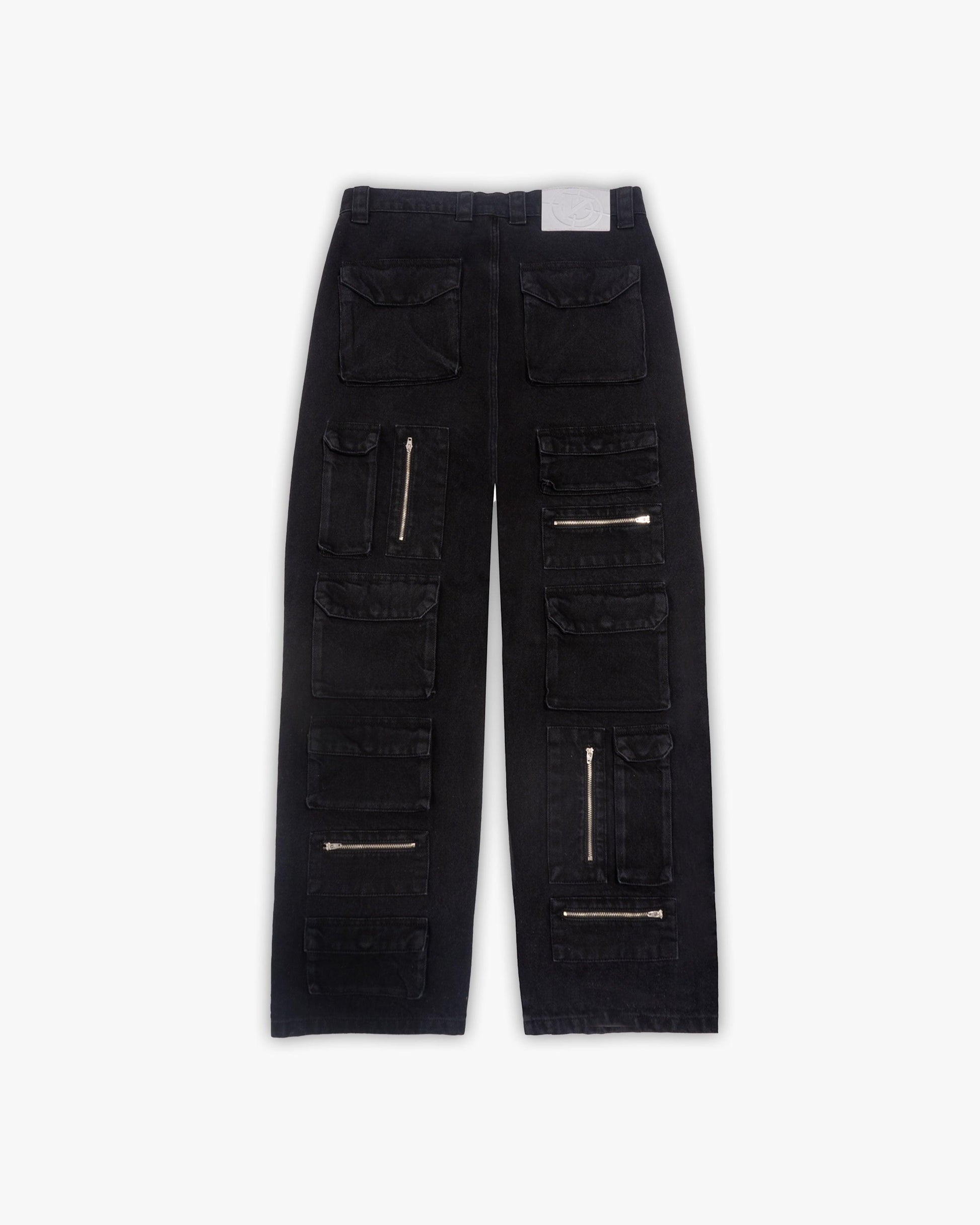 420 CARGOPANTS BLACK - VICINITY