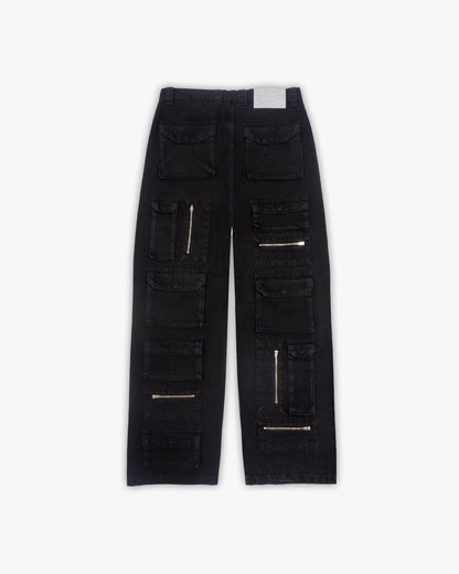 420 CARGOPANTS BLACK - VICINITY