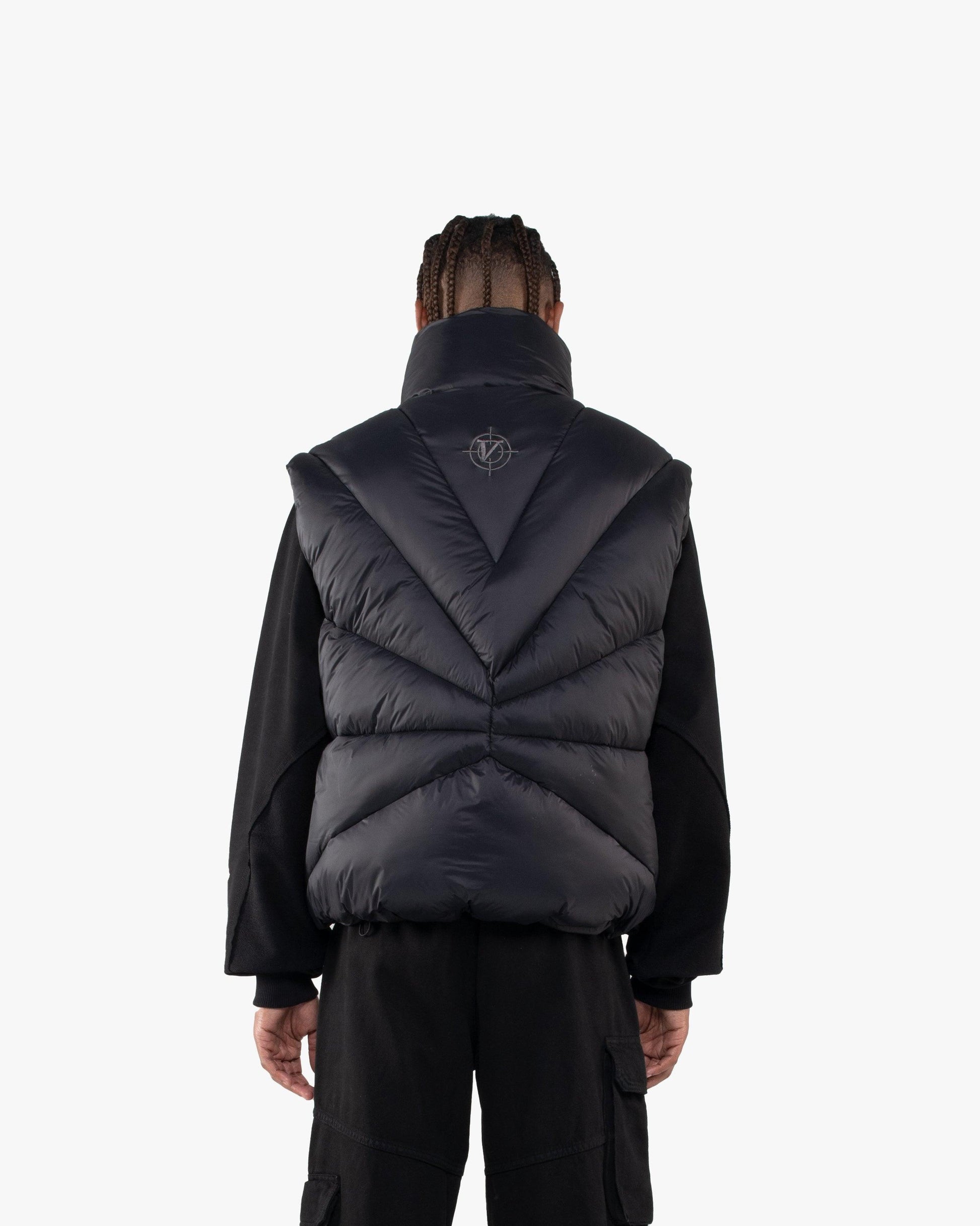 X-PUFFER VEST BLACK - VICINITY